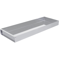 SCHNEIDER Schnittkuchenblech,  Edelstahl 997820,  Maße: 580 x 200 x 50 mm