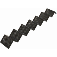 SCHNEIDER Snack-Verkaufsständer,  Wellenform 154090,  Alu,  schwarz halbmatt,  580 x 85 mm