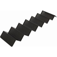 SCHNEIDER Snack-Verkaufsständer,  Wellenform 154091,  Alu,  schwarz halbmatt,  580 x 170 mm