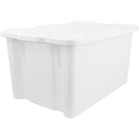 SCHNEIDER Stapelbehälter,  HD PE,  weiß 202120,  Abmessung: 740 x 460 x 360 mm,  90 l