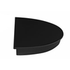 SCHNEIDER Tortenplatte 227126,  Farbe: schwarz