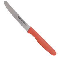 SCHNEIDER Universalmesser Welle,  11 cm 260819,  Grifffarbe: rot