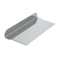 SCHNEIDER Vorsatzschiene Typ-S 997811,  Maße: 100 x 50 mm,  Edelstahl