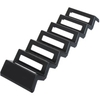 SCHNEIDER Wavy Snack-Verkaufsständer,  Wellenform,  schwarz 227650,  Maße: 560 x 45 x 168 mm
