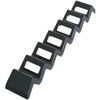 SCHNEIDER Wavy Snack-Verkaufsständer,  Wellenform,  schwarz 227651,  Maße: 560 x 45 x 86 mm