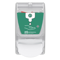 SCJ Professional Hand Sanitiser Desinfektionsmittelspender SAN1LDSGER,  Maße: 233 x 130 x 115 mm
