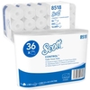 SCOTT Control™ 350 Toilet Tissue Rollen 8518,  1 Paket = 6 Packungen á 6 Rollen