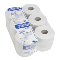 SCOTT Essential™ 180 Toilettenpapier,  Mini Jumbo,  weiß 8522,  1 Paket = 12 Rollen á 180 m