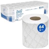 SCOTT Essential™ 350 Toilettenpapier Essential 8519,  1 Karton = 8 x 8 = 64 Rollen á 350 Blatt
