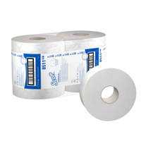 SCOTT Essential™ 380 Toilettenpapier,  Maxi Jumbo,  weiß 8511,  1 Paket = 6 Rollen à 380 m