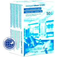 Semperclean Einmalhandschuhe,  MC Latex,  naturfarben 3000006242,  1 Packung = 50 Paar,  Größe M (8)
