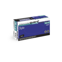 Semperguard Nitrile Style - Einmalhandschuhe 3000003332,  1 Karton = 10 Packungen = 1000 Stück,  Größe L