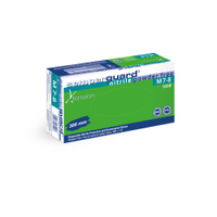 Semperguard Nitrile Xtension Einmalhandschuhe,  mit Rollrand 3000004100,  1 Karton = 10 Packungen = 1000 Stück,  Größe S (6-7)