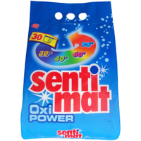 Sentimat Oxi Power Vollwaschmittel 2, 55kg - Beutel,  ca. 30 Waschladungen