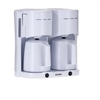 SEVERIN Filterkaffeemaschine Duo,  mit 2 Thermokannen 5830,  Farbe: weiß