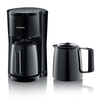 SEVERIN Filterkaffeemaschine mit 2 Thermokannen,  1000W,  AUTO-aus KA 9307,  1 Kaffeemaschine inkl. 2 Kannen,  Farbe: schwarz