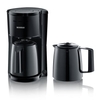 SEVERIN Filterkaffeemaschine,  mit 2 Thermokannen 9252,  Farbe: schwarz