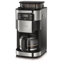 SEVERIN Kaffeemaschine mit Mahlwerk für frischen Kaffeegenuss 4810,  Maße (L x B x H): 25, 5 x 36, 5 x 48 cm