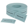 Sigel Gutscheinmarken-Rollen,  6 x 3 cm GR555,  1 Rolle = 500 Stück,  blau