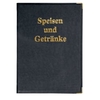 Sigel Speisekarten-Mappe mit Goldprägung SM100,  für A4