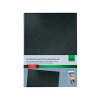 Sigel Speisekarten-Mappe mit Gummi-Bindung SM115,  für A5