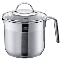 SILIT Achat Milchtopf,  mit Deckel 2132237570,  Fassungsvermögen: ca,  1, 7 Liter