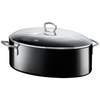 SILIT Professional Ovaler Bräter,  mit Deckel 2136186908,  Maße: 36 x 25 cm,  5 x 20 cm