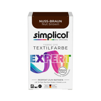 simplicol expert Textilfarbe 1716,  Farbe: Nuss-Braun