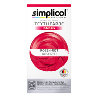 simplicol intensiv Textilfarbe 1803,  Farbe: Rosen-Rot
