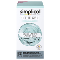 simplicol Textilfarbe intensiv,  500 g 1007032,  Farbe: Blaue Lagune