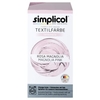 simplicol Textilfarbe intensiv,  500 g 1007037,  Farbe: Rosa Magnolia