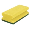 Sito Küchenschwamm Vlies,  mit Griff,  extra stark 551860/40495,  1 Packung = 10 Schwämme,  gelb/grün