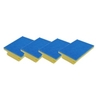 Sito Putzschwamm Vlies XXL,  nicht kratzend,  14 x 18 x 5 cm 551520/40657,  1 Packung = 4 Schwämme