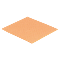 Sito Schwammtuch feucht,  waschbar bis 95° C,  20 x 18 cm 532810/41308,  1 Packung = 10 Tücher,  Farbe: orange
