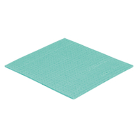 Sito Schwammtuch feucht,  waschbar bis 95° C,  20 x 18 cm 536890/41311,  1 Packung = 10 Tücher,  Farbe: grün