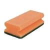 Sito Spülschwamm Vlies,  groß,  extra stark 552120/40628,  1 Packung = 10 Schwämme,  orange/grün