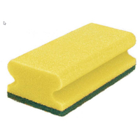 Sito Spülschwamm Vlies,  groß,  medium 551900/40488,  1 Packung = 10 Schwämme,  gelb/grün