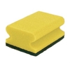 Sito Spülschwamm Vlies,  medium 530960/40479,  1 Packung = 10 Schwämme,  gelb/schwarz