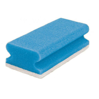 Sito Spülschwamm Vlies,  nicht kratzend,  9, 5 x 6, 9 x 4, 2 cm 530950/40481,  1 Packung = 10 Schwämme,  blau/weiß