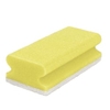 Sito Spülschwamm Vlies,  nicht kratzend,  9, 5 x 6, 9 x 4, 2 cm 551640/40478,  1 Packung = 10 Schwämme,  gelb/weiß