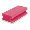 Sito Spülschwamm Vlies,  nicht kratzend,  9, 5 x 6, 9 x 4, 2 cm 552160/40485,  1 Packung = 10 Schwämme,  rot/weiß