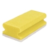 Sito Spülschwamm Vlies,  nicht kratzend,  groß,  8, 6 x 15, 3 x 4, 2 cm 552050/40630,  1 Packung = 10 Schwämme,  gelb/weiß