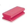 Sito Spülschwamm Vlies,  nicht kratzend,  groß,  8, 6 x 15, 3 x 4, 2 cm 552180/40625,  1 Packung = 10 Schwämme,  rot/weiß