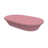 Snackschalen mit Deckel To Go,  oval,  204 x 119 x 43 mm 01353066-00000,  1 Stück,  Farbe: raffiniertes rot