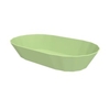 Snackschalen To Go,  oval,  200 x 115 x 40 mm 01352055-00000,  1 Stück,  Farbe: geselliges grün