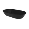 Snackschalen To Go,  oval,  200 x 115 x 40 mm 01352202-00000,  1 Stück,  Farbe: schwarz