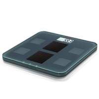 SOEHNLE PWD Solar Fit Personenwaage 63342,  Material: Sicherheitsglas / Aluminium / Kunststoff