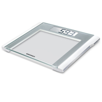 SOEHNLE Style Sense Comfort 200 Digitale - Personenwaage 63859,  Farbe: transparent,  grau,  weiß