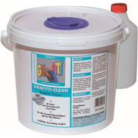 Solution Graffiti-Clean,  Graffititücher 0017,  1 Eimer = 70 Tücher (Format: 20 x 30 cm)