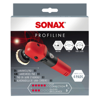 SONAX PROFILINE 80 Lammwollpad 04941410,  1 Packung = 4 Stück